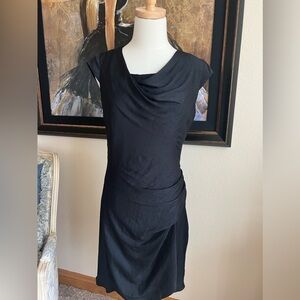 Helmut Lang Black Silky Dress Size 4